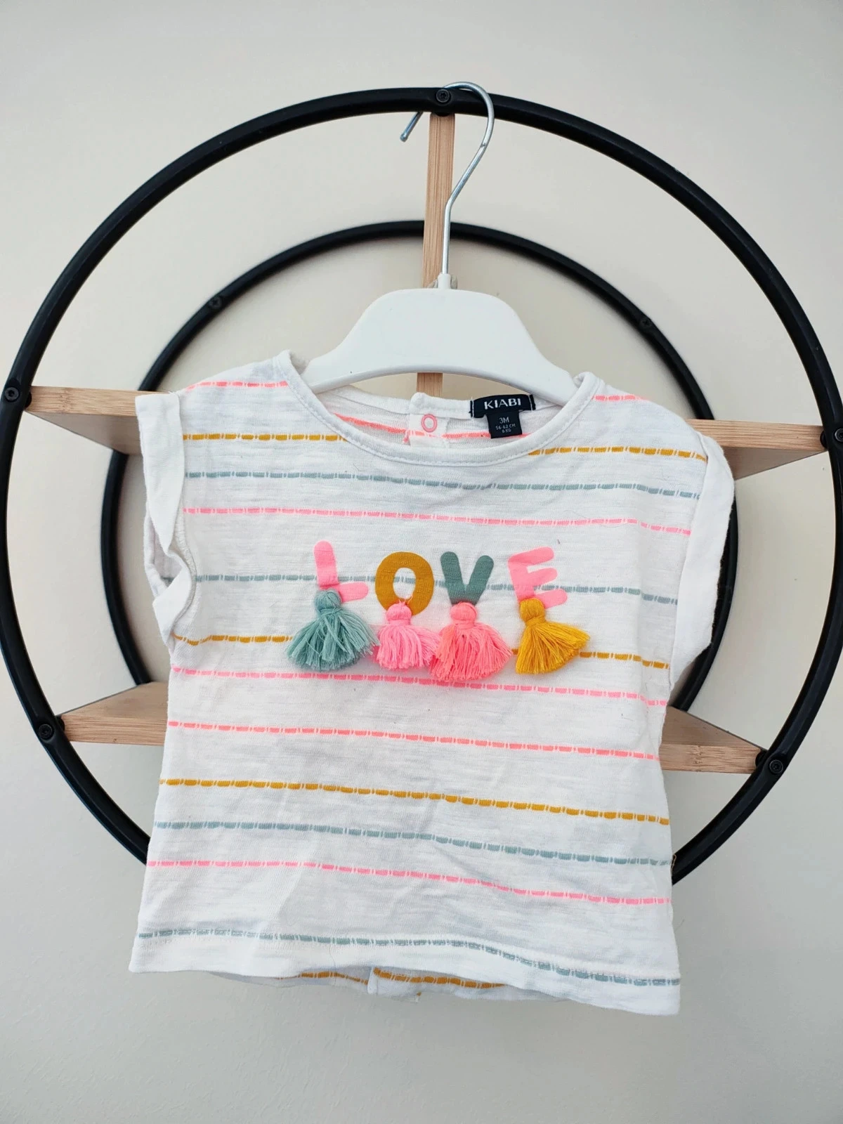 3 mois teeshirt été kiabi